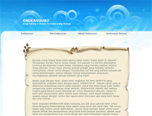 Tablet Screenshot of endeavour.eamca.com